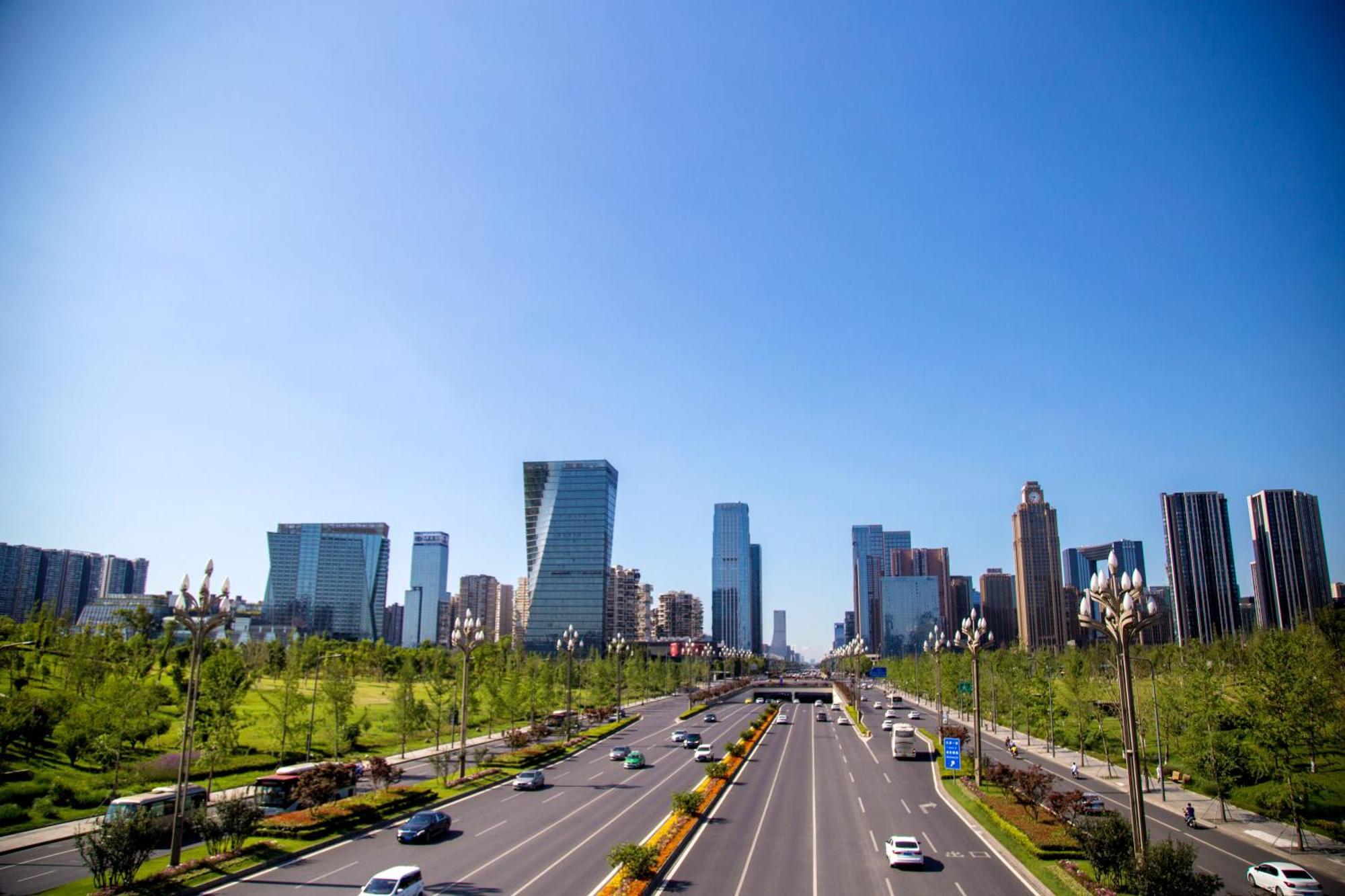 Holiday Inn Chengdu Century City-Easttower Buitenkant foto
