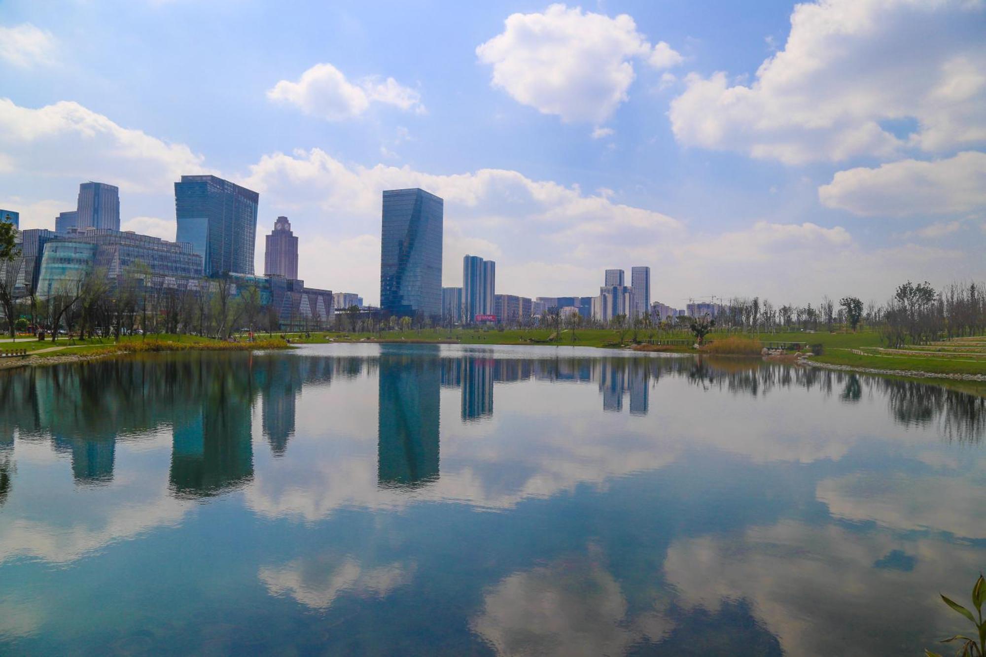 Holiday Inn Chengdu Century City-Easttower Buitenkant foto